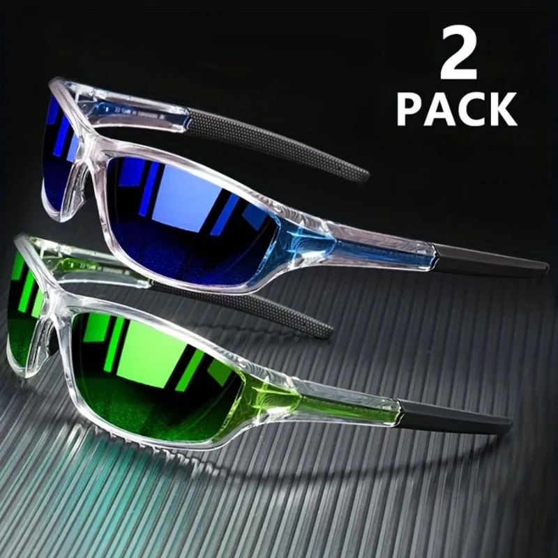 Fishing Sunglasses Polarized - 1/2 SZT. Sportowe okulary przeciwsłoneczne dla