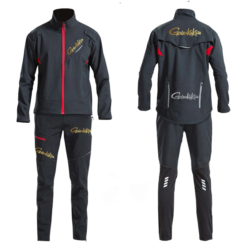 Fishing Jacket Waterproof - Zimowy wodoodporny kombinezon wędkarski Męska wiatrówka