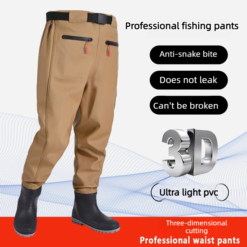 Fishing Waders - Męskie wodoodporne spodnie do brodzenia, nylonowe