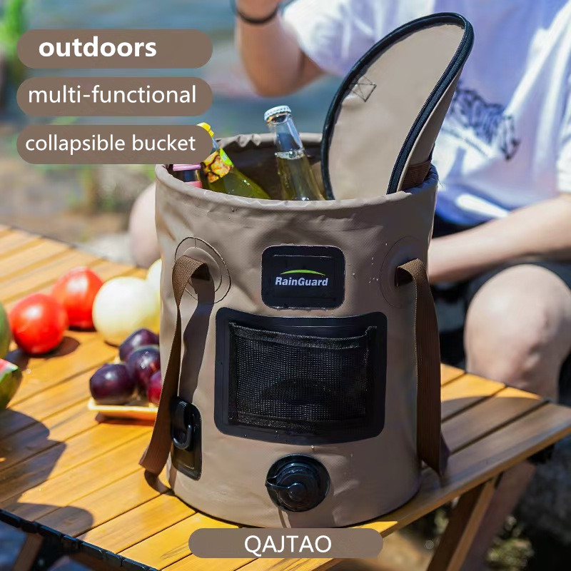 Fishing Bag Waterproof - 25-litrowe przenośne składane wiadro, torba na