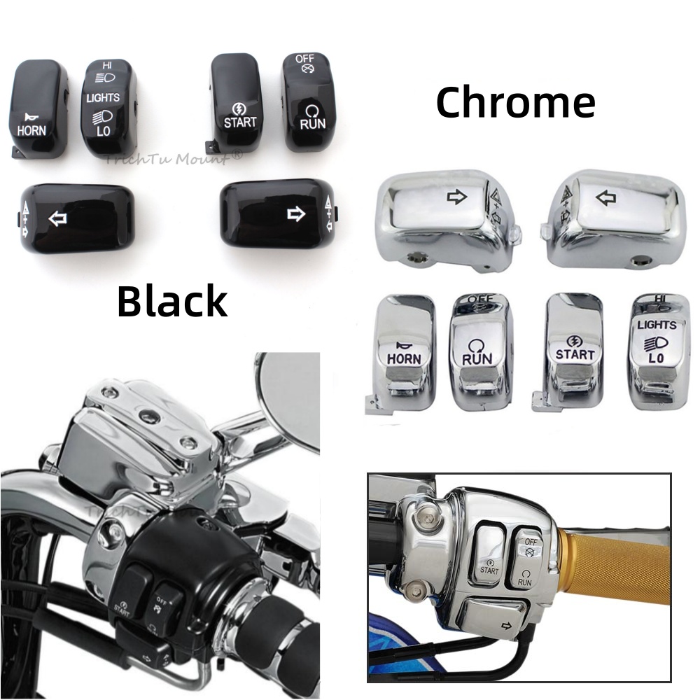 Abu Garcia Reel Revo - Kierownica motocykla przełącznik sterowania czapki przyciski