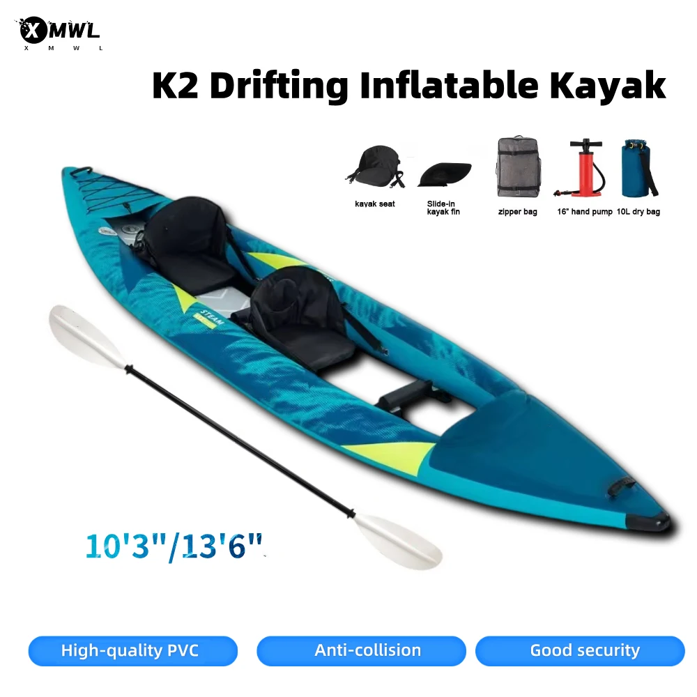 Fishing Bag Waterproof - Kajak pontonowy, łódka dmuchana 1-2 osobowa