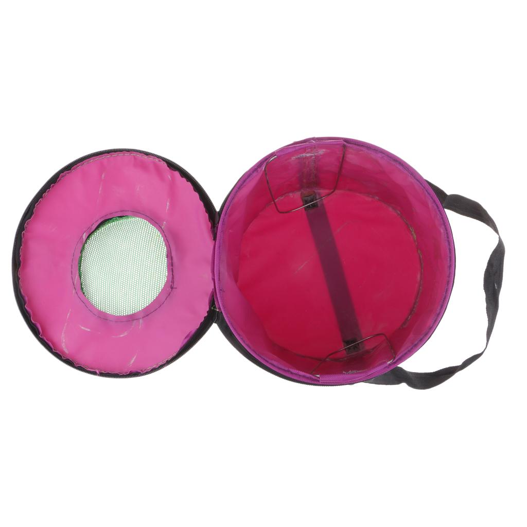 Fishing Bag Waterproof - Składane wiadro wędkarskie z siatkową pokrywką,