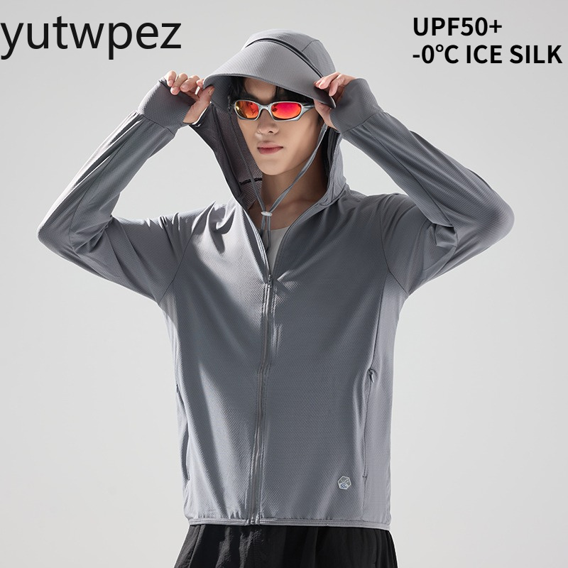 Fishing Shirt Uv Protection - Koszulka sportowa outdoorowa do biegania, ochrona