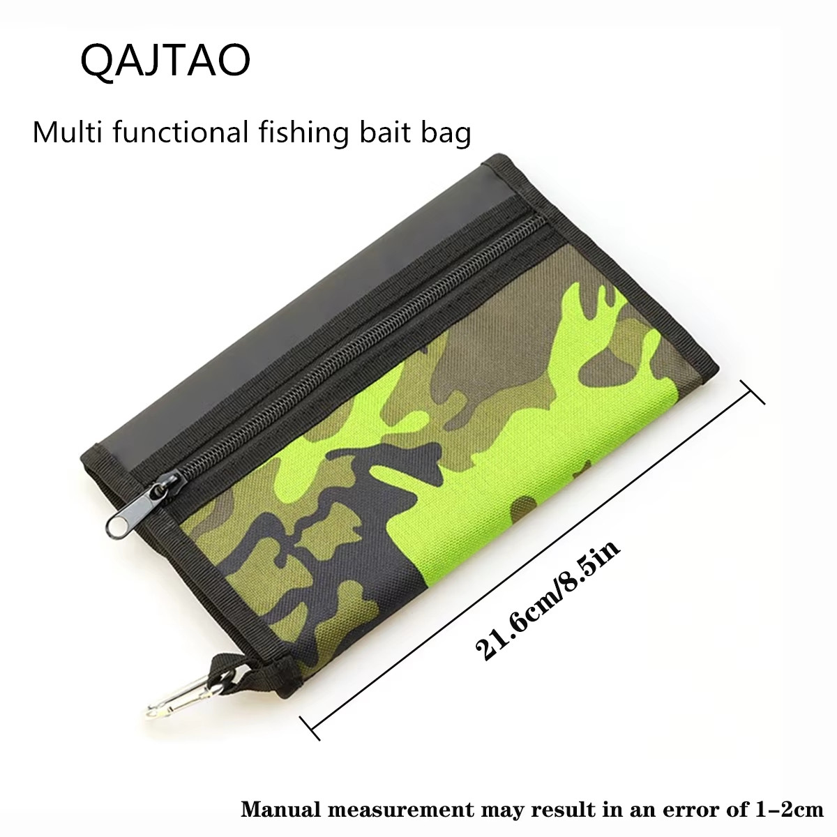 Fishing Bag Waterproof - QAJTAO Luya Torba na Przynęty Sztuczne,