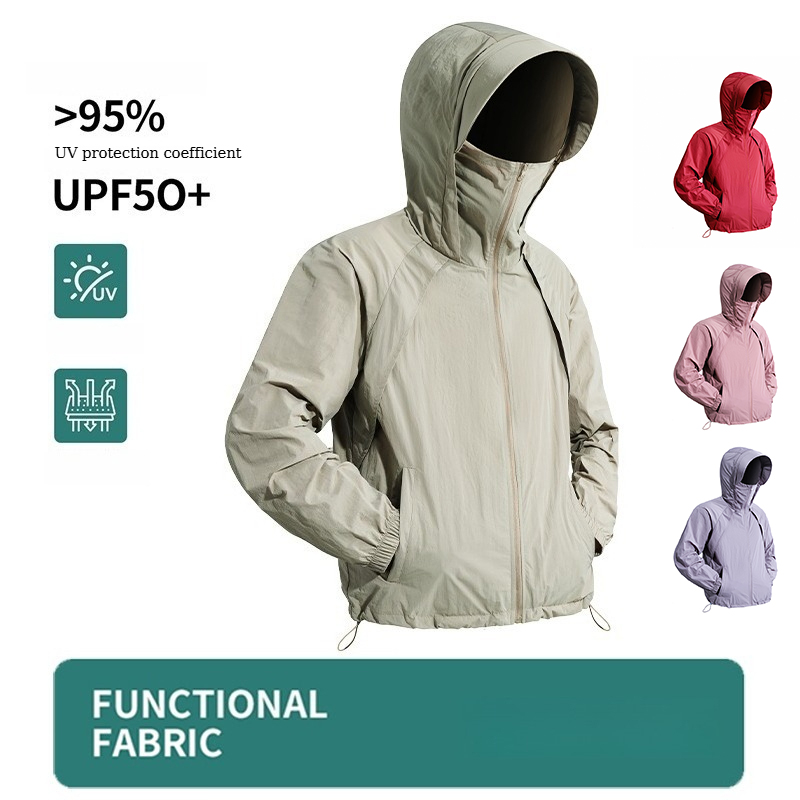 Fishing Shirt Uv Protection - Męska Damska Kurtka z Ochroną Przeciwsłoneczną