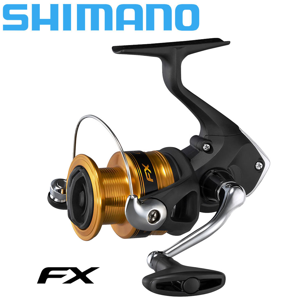 Shimano Reel Sienna - Kołowrotki wędkarskie SHIMANO FX Spinningowy uchwyt
