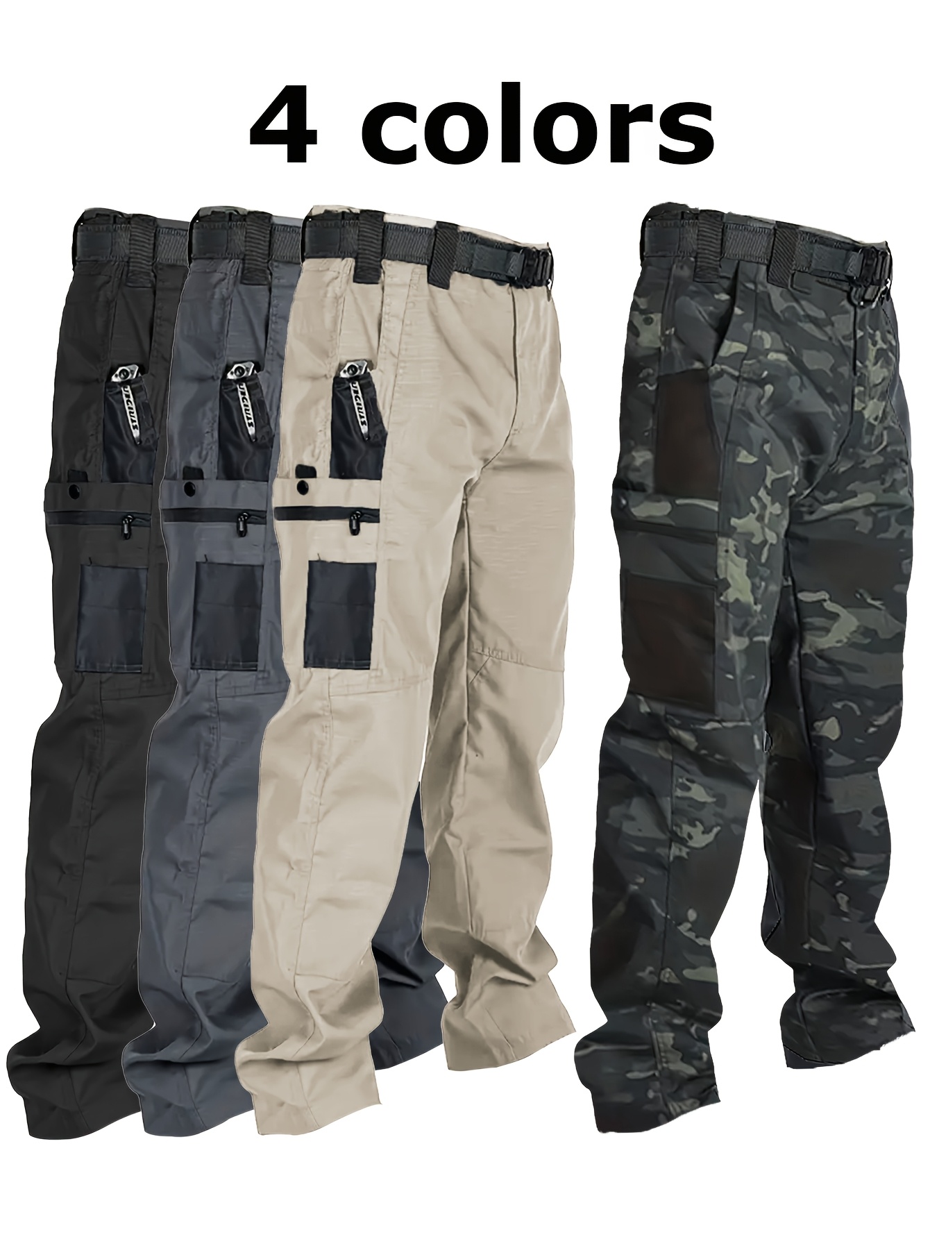 Fishing Pants Waterproof - Wysokiej jakości męskie spodnie taktyczne cargo