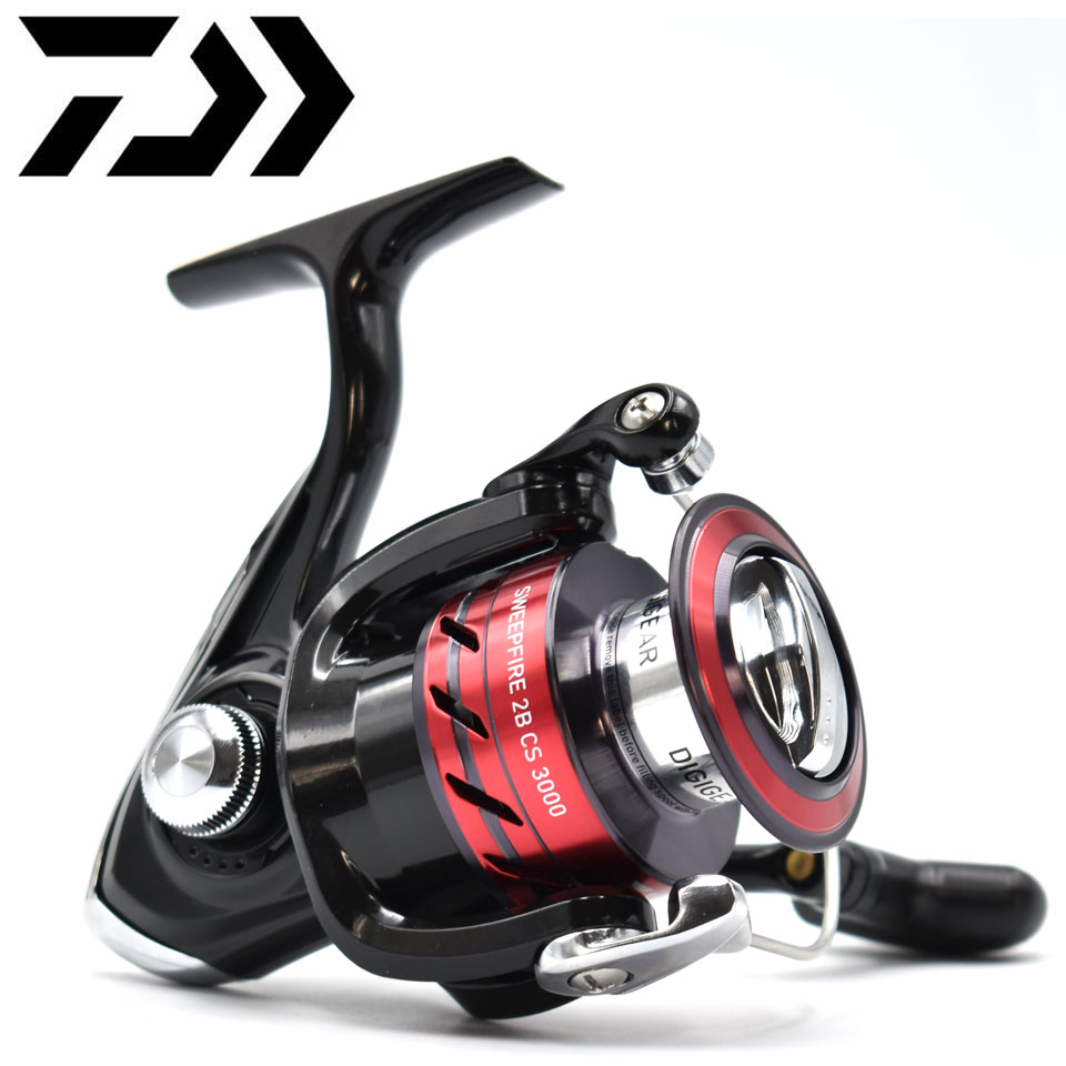 Shimano Reel Sienna - DAIWA Reel SWEEPFIRE CS spinningowy kołowrotek