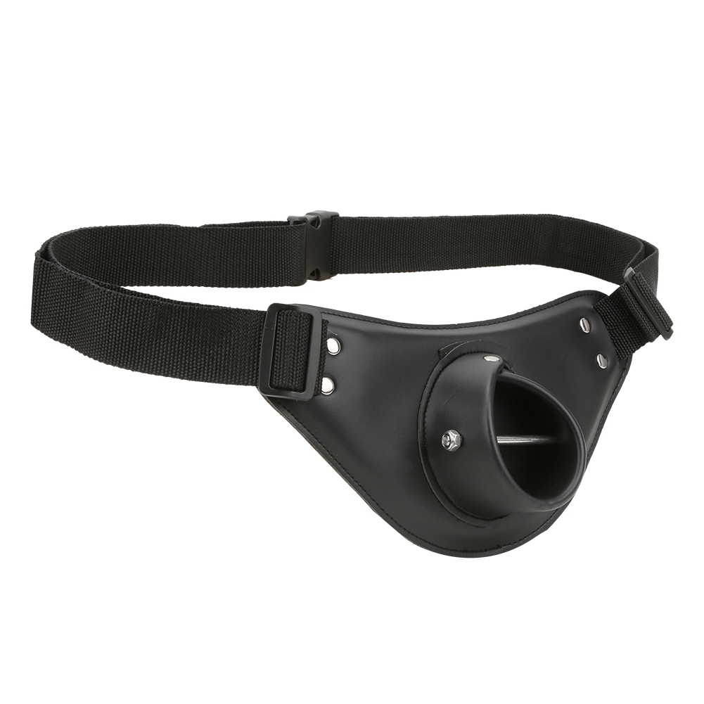 Fishing Belt - Czarny, regulowany, obrotowy pas wędkarski z