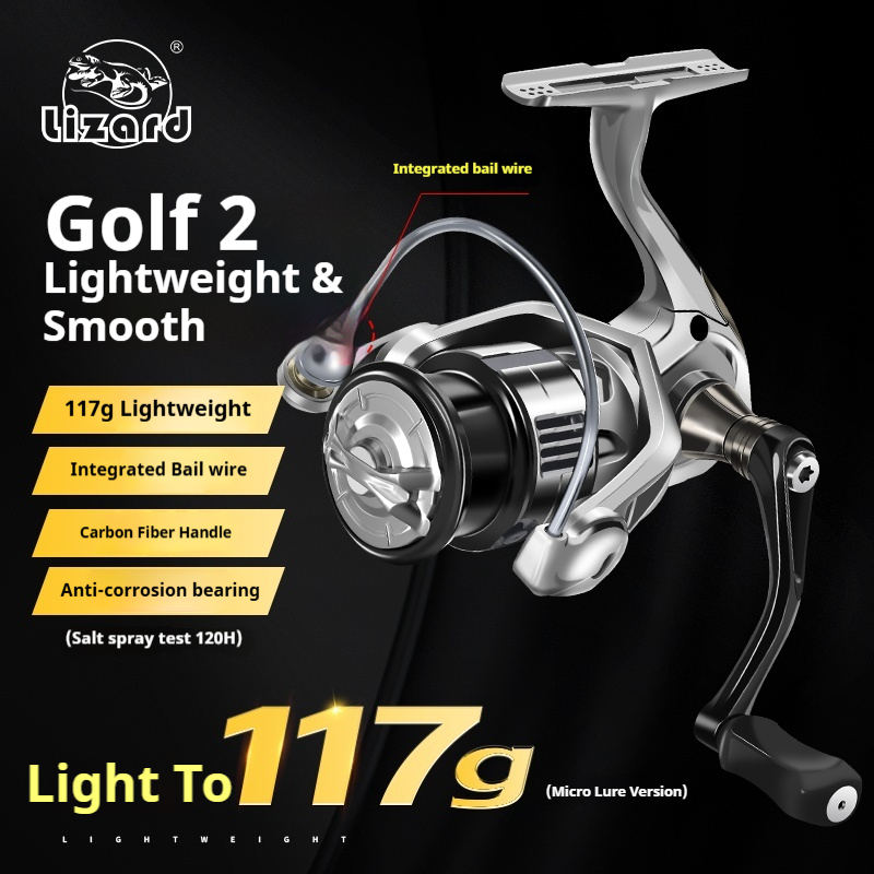 Kastking Reel Zephyr - Kołowrotek Lizard Golf 2 Metal Spool