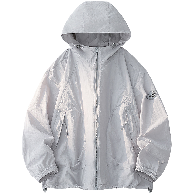 Fishing Jacket Waterproof - Męska kurtka przeciwsłoneczna z kapturem UPF50+