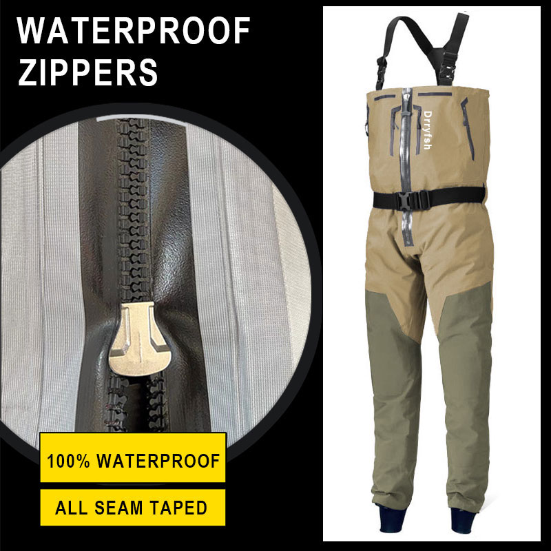Zapinana na zamek wodoodporna  – Fishing Waders recenzja i cena