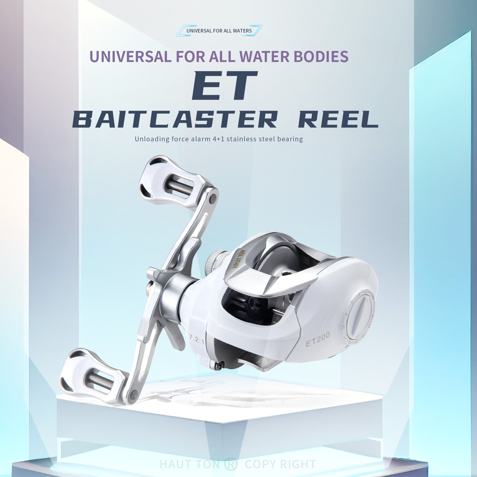 Kołowrotek Baitcaster HAUT TON – Kastking Reel Zephyr recenzja i cena