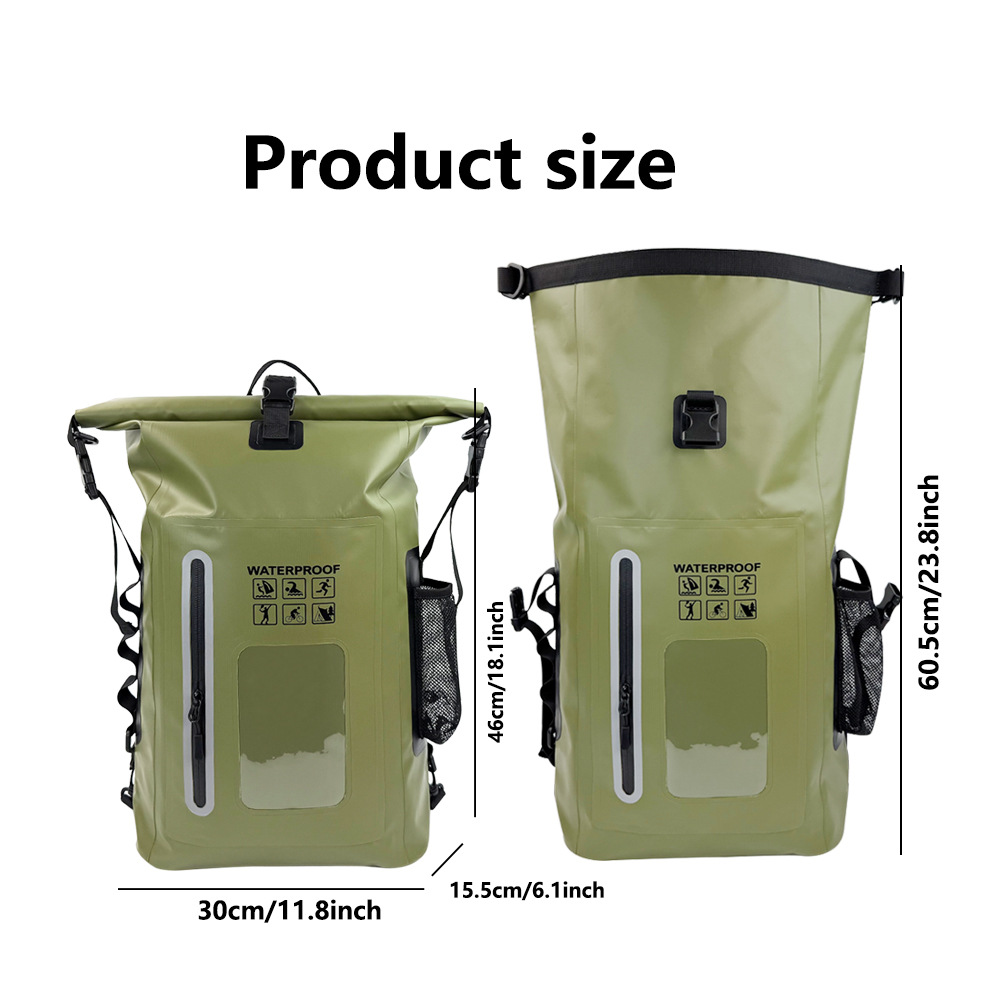 Wodoodporny plecak suchy 25L,  – Fishing Bag Waterproof recenzja i cena