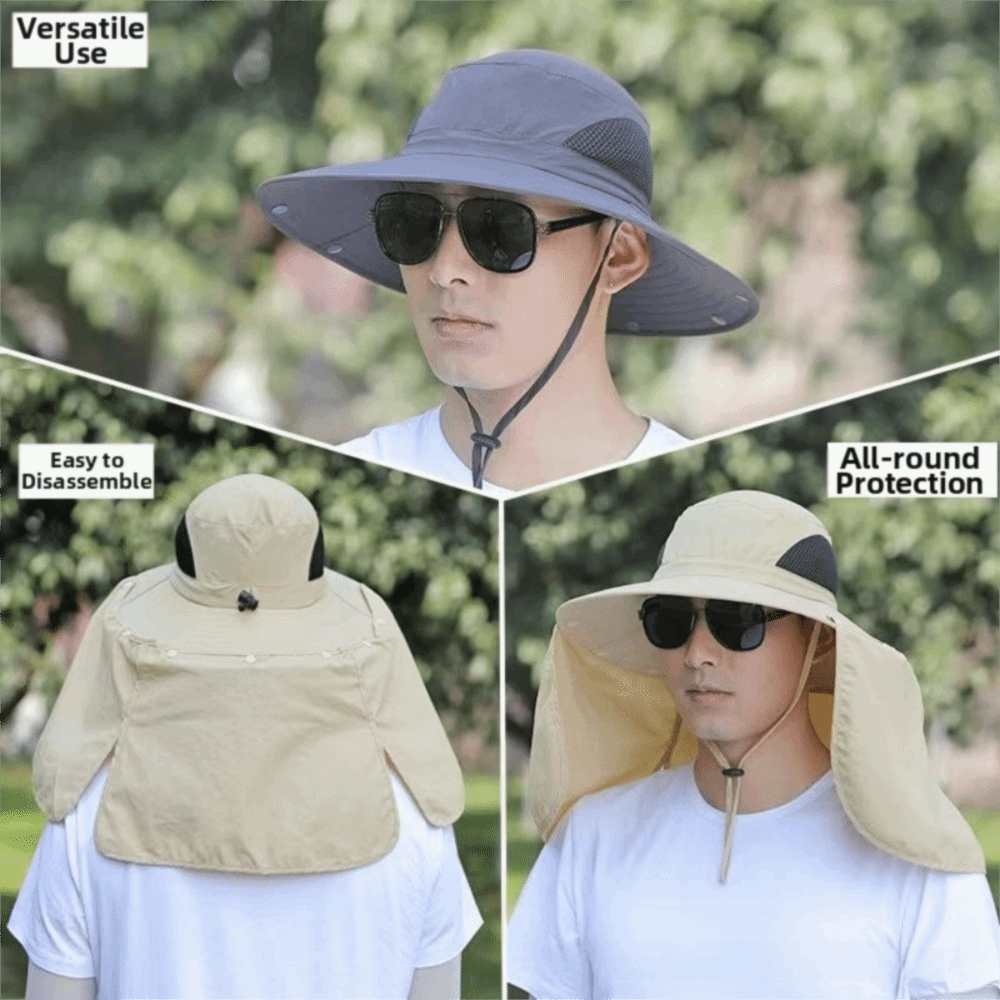 Modny męski kapelusz przeciwsł – Fishing Hat recenzja i cena