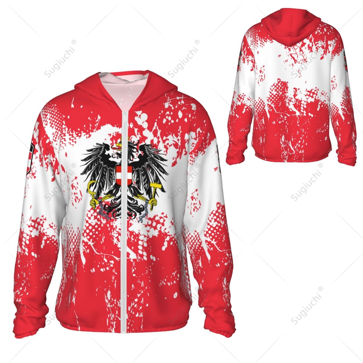 Bluza z kapturem z motywem fla – Fishing Hoodie recenzja i cena