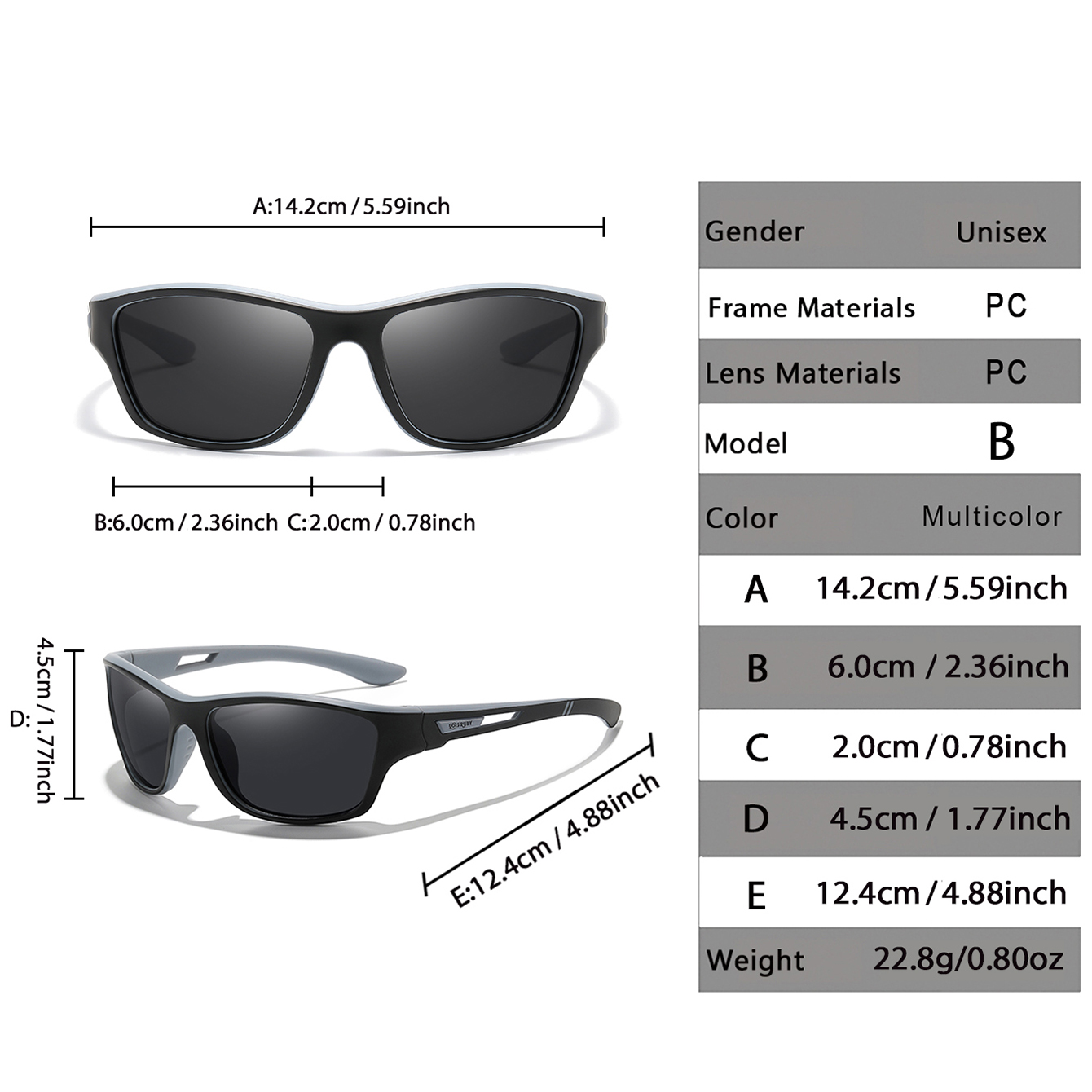 Okulary przeciwsłoneczne rower – Fishing Sunglasses Polarized recenzja i cena