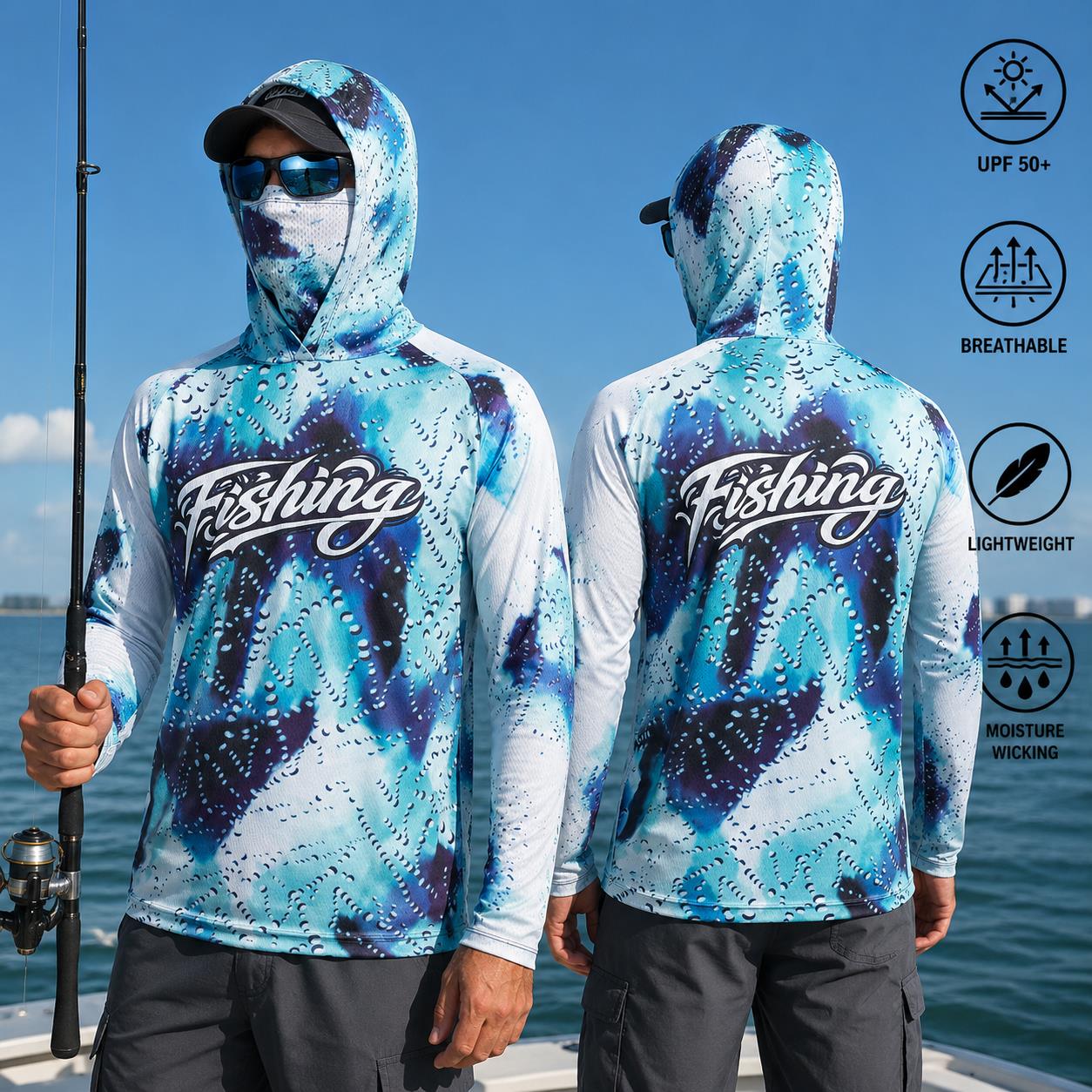 Koszulka wędkarska z kapturem  – Fishing Hoodie recenzja i cena