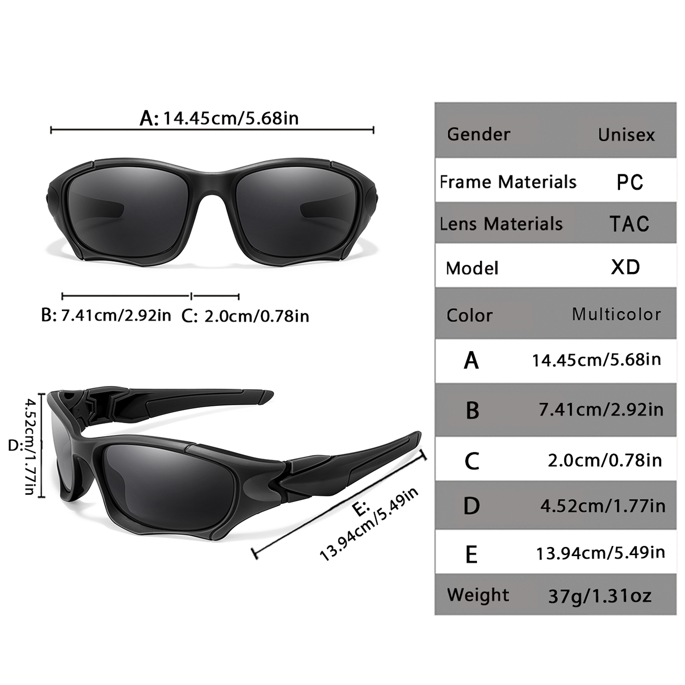 Klasyczne okulary przeciwsłone – Fishing Sunglasses Polarized recenzja i cena