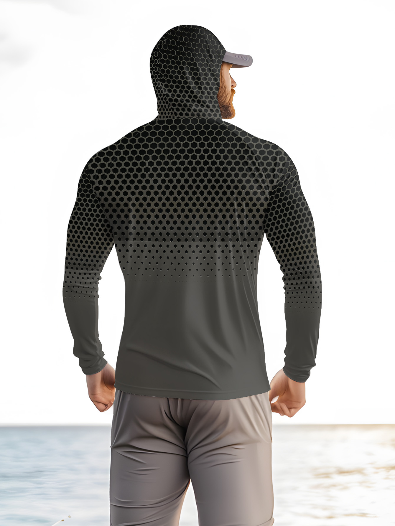 Szara koszulka w plasterki mio – Fishing Hoodie recenzja i cena