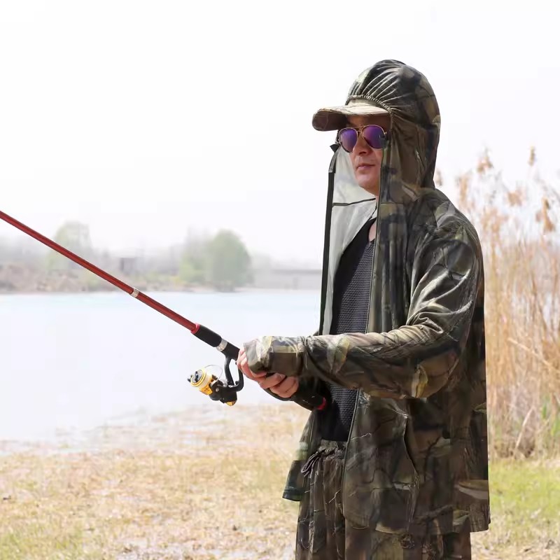 Letnia Lekka Cienka Męska Ochr – Fishing Hoodie recenzja i cena
