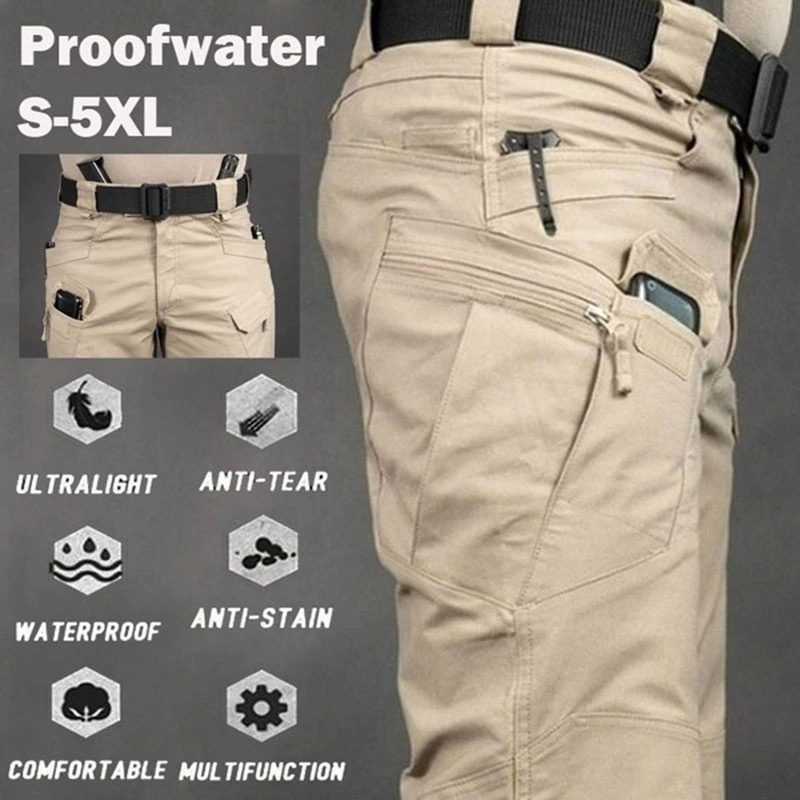 Męskie spodnie taktyczne Cargo – Fishing Pants Waterproof recenzja i cena