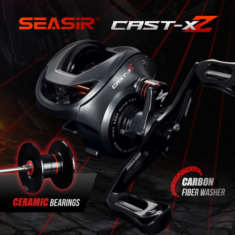 SEASIR Cast X2 Baitcasting Ree – Kastking Reel Zephyr recenzja i cena